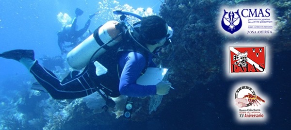 Culminó con éxito el 5to. Curso Internacional de Buceo Científico FMAS-CMAS Zona América