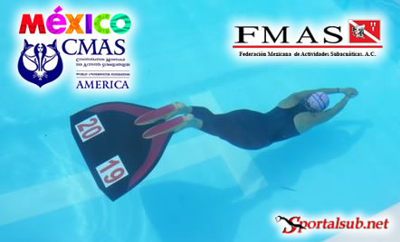 México será sede de Campeonatos Panamericanos de Apnea y Natación con Aletas CMAS América en Septiembre 2014