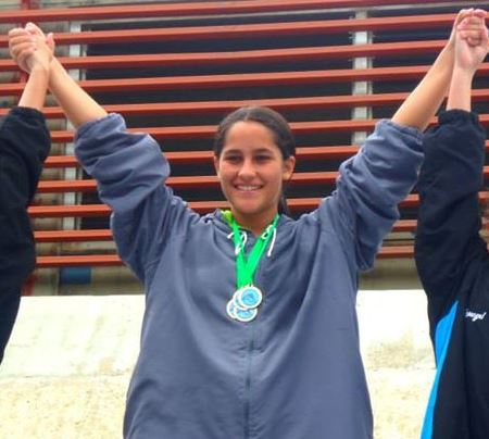 Samar Richany de Nueva Esparta representará a Venezuela en 2do Festival Internacional Infantil de Natación con Aletas en México