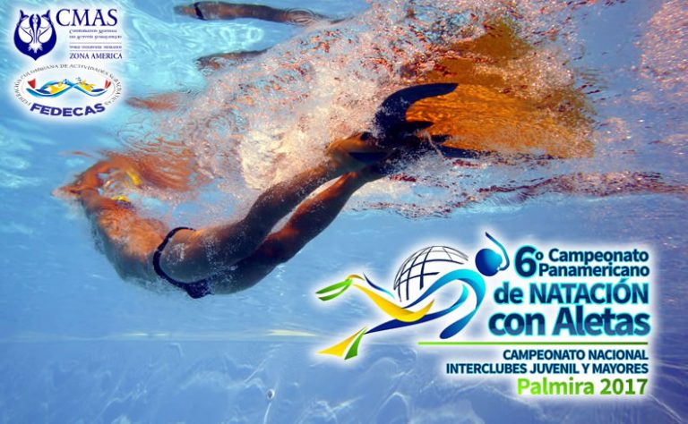 Resultados Campeonato Panamericano de Natación con Aletas piscina y aguas abiertas Palmira Colombia 2017