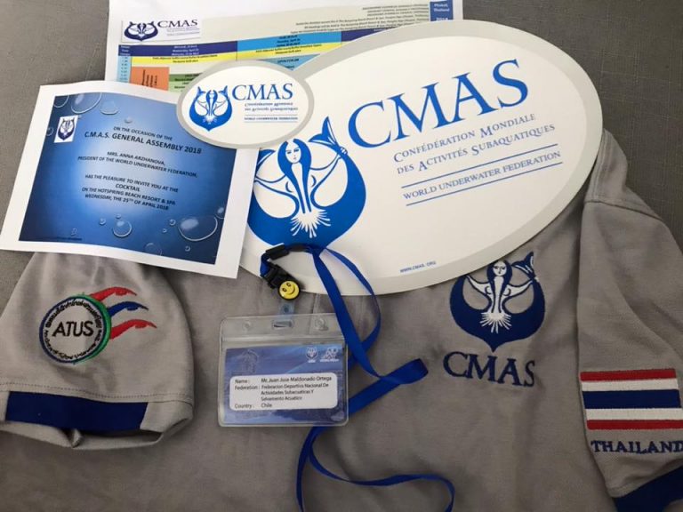 CMAS Zona América presente en la Asamblea General CMAS 2018 en Tailandia