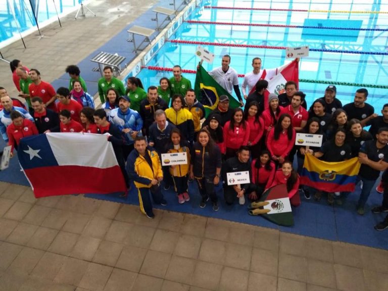 Países y Selecciones participantes en el VII Campeonato Panamericano CMAS de Apnea Indoor Santiago de Chile 2019