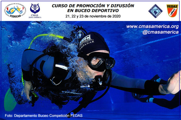 Curso de Promoción y Difusión en Buceo Deportivo de Competición CMAS Zona América