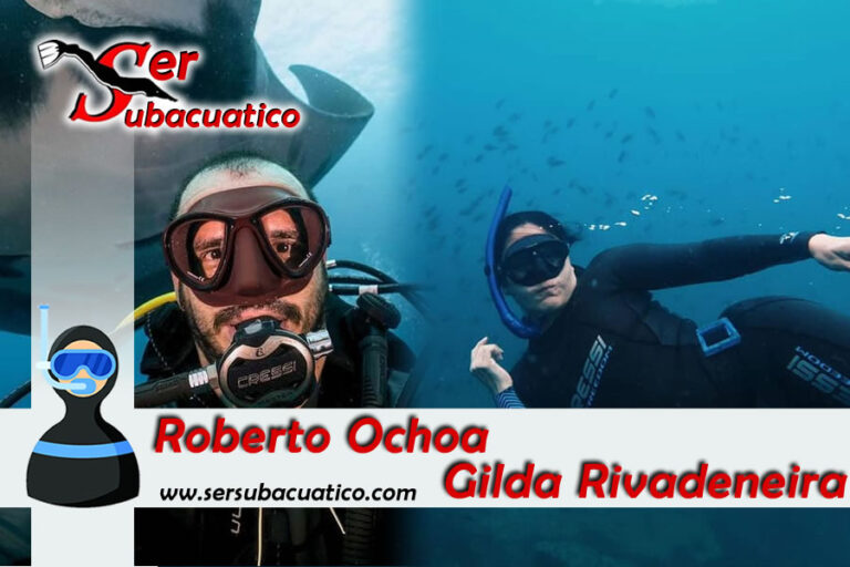 Entrevista a Gilda Rivadeneira y Roberto Ochoa de la Federación Ecuatoriana de Buceo y Actividades Subacuáticas