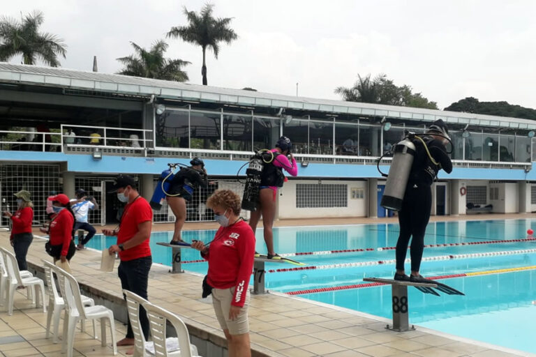 Realizada con éxito I Capacitación y Campeonato Nacional e Internacional de Buceo Deportivo de Competencia “Sport Diving” – Colombia 2021