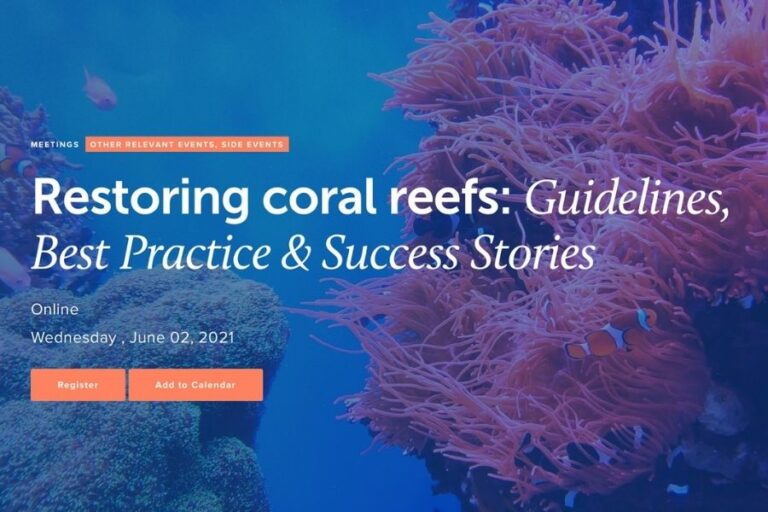 Comité Científico de CMAS Zona América invita al Foro online: Restauración de arrecifes de coral