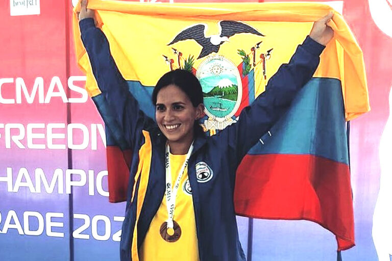 Ecuador: 1 medalla de Bronce, 6to lugar en el Medallero y 6 Récords Panamericanos en el Mundial de Apnea Indoor CMAS en Serbia