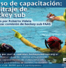 Federación Argentina de Actividades Subacuáticas (FAAS) inicia capacitación en arbitraje de hockey subacuático