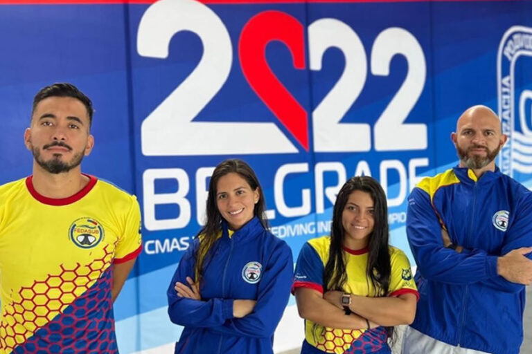 Ecuador logra 8 Récords Panamericanos en Campeonato Mundial de Apnea Indoor CMAS 2022 en Belgrado, Serbia