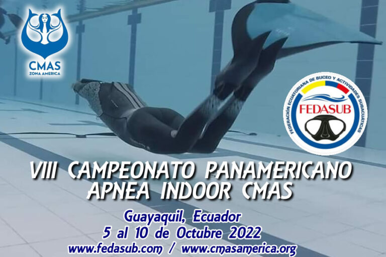 VIII Campeonato Panamericano de Apnea Indoor CMAS – Guayaquil, Ecuador 2022 – Resultados