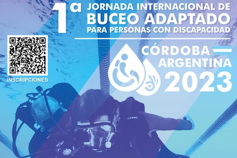UIFAS organiza 1ra Jornada Internacional de Buceo Adaptado en Córdoba, Argentina Octubre 2023