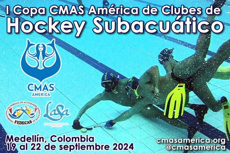 I Copa CMAS América de Clubes de Hockey Subacuático 2024. Medellín, Colombia 🇨🇴