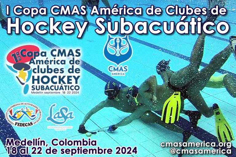 I Copa CMAS América de Clubes de Hockey Subacuático 2024. Medellín, Colombia – Resultados 🇨🇴