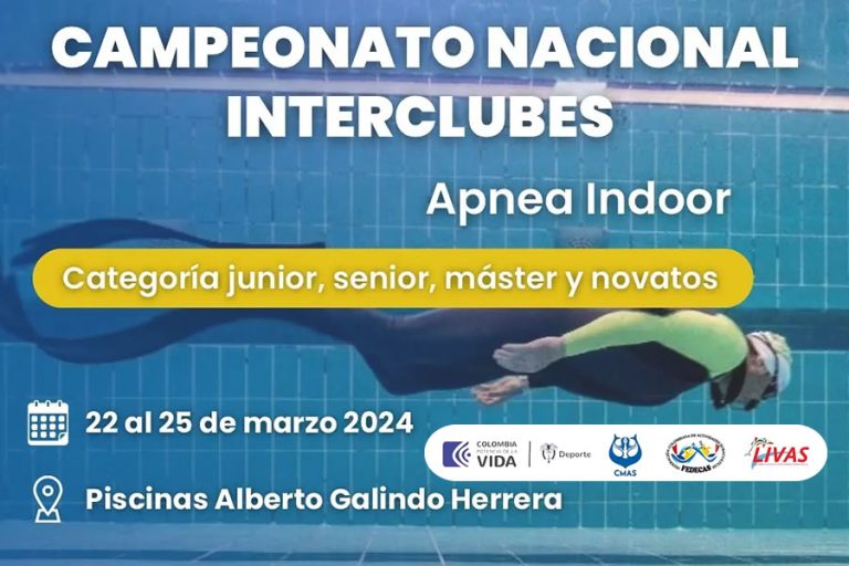 Campeonato Nacional con Invitación Internacional de Apnea en piscina – Barranquilla, Colombia – Resultados 🇨🇴