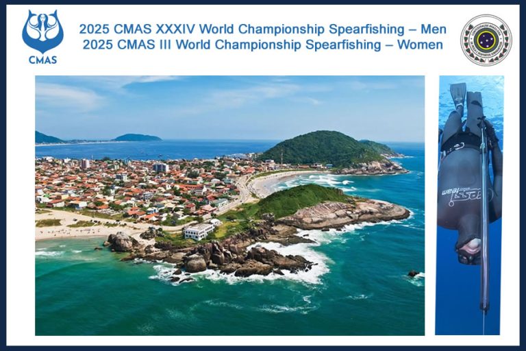 Campeonato Mundial de Pesca Submarina CMAS 2025 – Brasil 🇧🇷