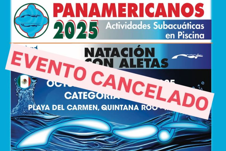 CANCELADO – Campeonato Panamericano CMAS 2025 de Natación con Aletas en piscina – México 🇲🇽
