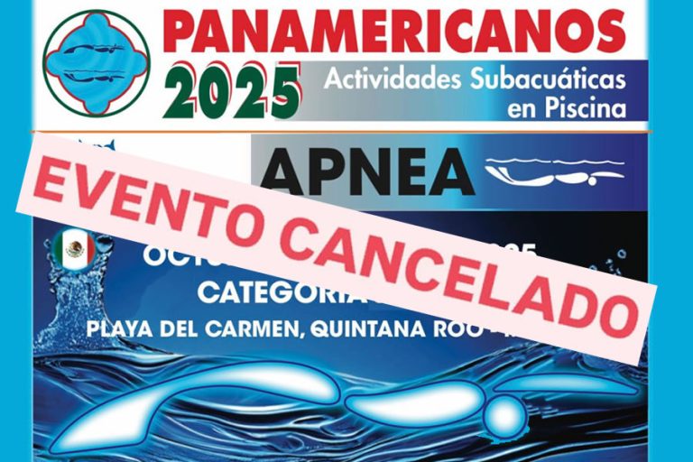 CANCELADO – Campeonato Panamericano CMAS 2025 de Apnea en piscina – México 🇲🇽